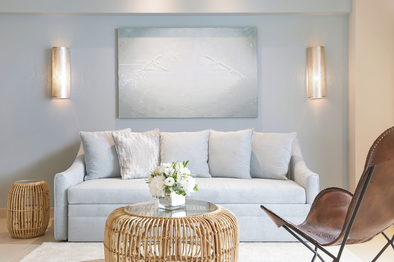 Tiara Holidays - Ikos Dassia - junior suite inland view living room